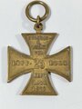 "Krieger- und Landwehr Verein Lippborg" Kreuz für 25 Jahre zugehörigkeit, Breite 34mm