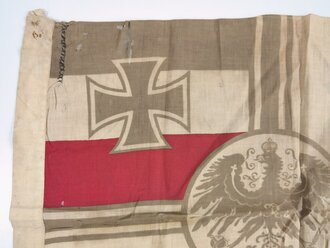 Kaiserreich, Reichskriegsflagge 71 x 51cm, gebrauchtes...