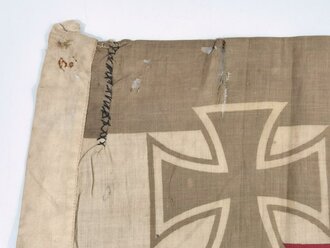 Kaiserreich, Reichskriegsflagge 71 x 51cm, gebrauchtes Stück