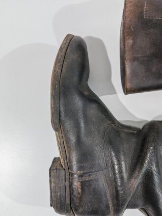 Paar Stiefel Wehrmacht, Kammerstempel " St.Kp. I.R.35"  Getragenes Paar in gutem Zustand