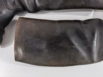 Paar Stiefel Wehrmacht, Kammerstempel " St.Kp. I.R.35"  Getragenes Paar in gutem Zustand