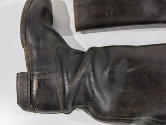 Paar Stiefel Wehrmacht, Kammerstempel " St.Kp. I.R.35"  Getragenes Paar in gutem Zustand