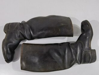 Paar Stiefel Wehrmacht, Kammerstempel " St.Kp. I.R.35"  Getragenes Paar in gutem Zustand