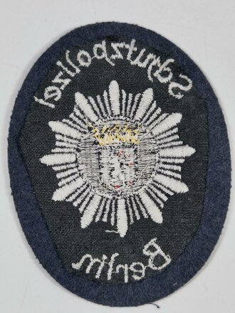 Ärmelabzeichen "Schutzpolizei Berlin"