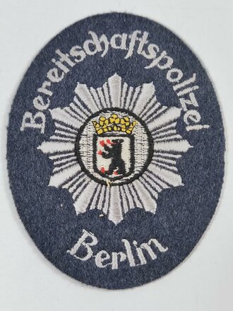 Ärmelabzeichen "Bereitschaftspolizei Berlin"