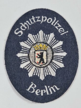 Ärmelabzeichen "Schutzpolizei Berlin"