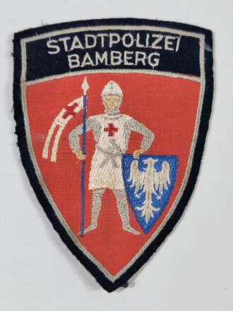 Ärmelabzeichen "Stadtpolizei Bamberg"