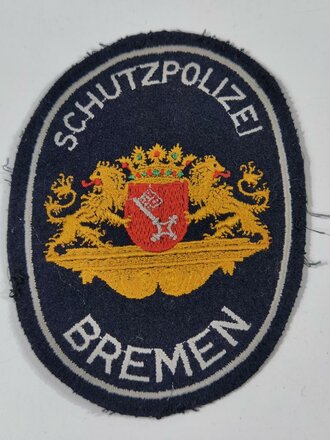 Ärmelabzeichen "Schutzpolizei Bremen"