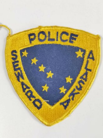 U.S. Ärmelabzeichen "Police Seward Alaska"