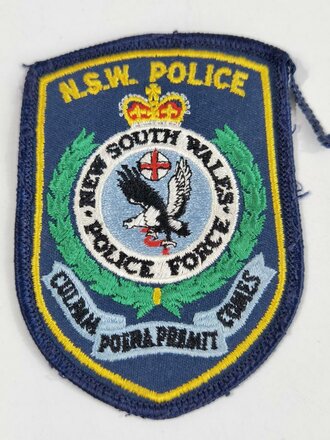 Ärmelabzeichen "New South Wales Police Force" Australien