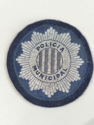 Ärmelabzeichen "Policia Municipal" Italien