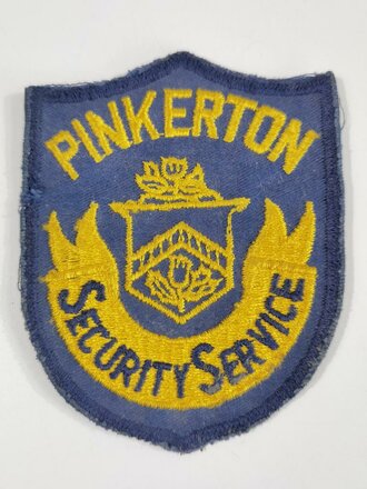 U.S. Ärmelabzeichen "Pinkerton Security Service"