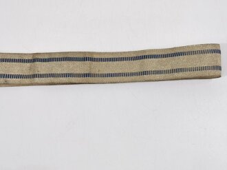 Bayern, Paradeschärpe für Offiziere in sehr gutem Zustand, 106 cm lang