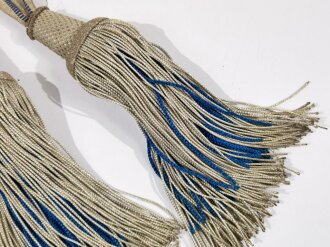 Bayern, Paradeschärpe für Offiziere in sehr gutem Zustand, 106 cm lang