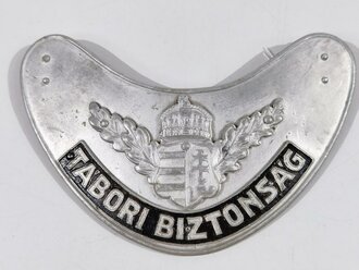 Ungarn 2.Weltkrieg, Ringkragen aus Aluminium "Tabori...