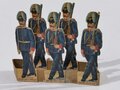 Kaiserreich 3 Pappaufsteller Spielzeugfiguren, Höhe je 8,5cm