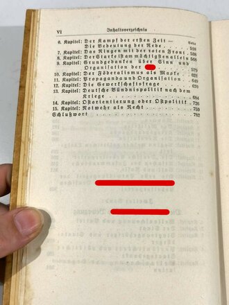 Adolf Hitler " Mein Kampf" Hochzeitsausgabe des Standesamt Basum-Sussum von 1940. Komplett, guter Zustand, in zugehörigem Schuber