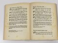 "Unser Liederbuch" Lieder der Hitler Jugend mit 280 Seiten, datiert 1941. Komplett, stockfleckig, Bindung löst sich