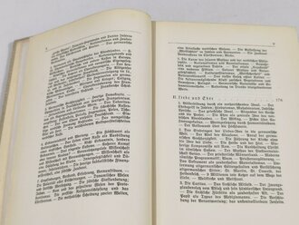 Alfred Rosenberg " Der Mythos des 20.Jahrhunderts"  In Leinen Gebundene Ausgabe mit Lederrücken, dieser leicht defekt, Goldschnitt oben