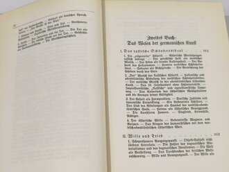 Alfred Rosenberg " Der Mythos des 20.Jahrhunderts"  In Leinen Gebundene Ausgabe mit Lederrücken, dieser leicht defekt, Goldschnitt oben