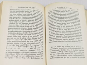 Alfred Rosenberg " Der Mythos des 20.Jahrhunderts"  In Leinen Gebundene Ausgabe mit Lederrücken, dieser leicht defekt, Goldschnitt oben