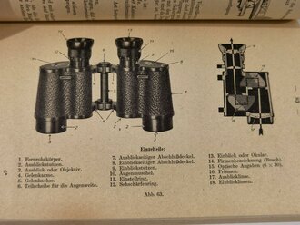 "Der Dienstunterricht in der Flakartillerie" Ausgabe für den Flakscheinwerferkanonier, 180 Seiten, Ausbildungsjahr 1942/43