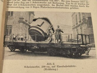 "Der Dienstunterricht in der Flakartillerie" Ausgabe für den Flakscheinwerferkanonier, 180 Seiten, Ausbildungsjahr 1942/43