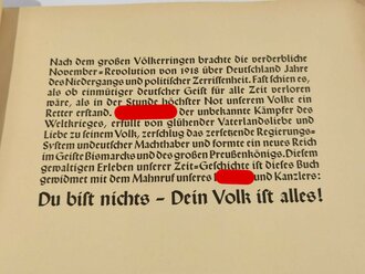 Sammelbilderalbum " Das Neue Reich" Eine Bilderfolge unserer Zeit" komplett