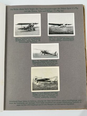 Sammelbilderalbum " Taschenbuch der Luftwaffe" komplett