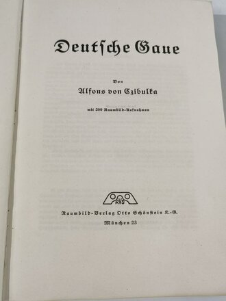 Raumbildalbum "Deutsche Gaue" komplett, sehr guter Zustand