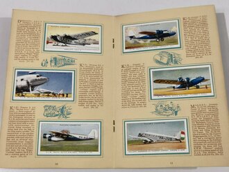 U.S. most likely WWII " An album of international air liners" 19 pages, complete