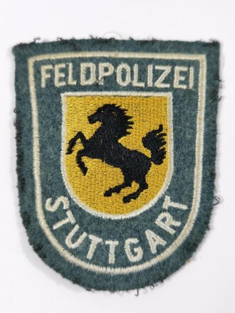 Deutschland nach 1945, Polizei Ärmelabzeichen Feldpolizei Stuttgart