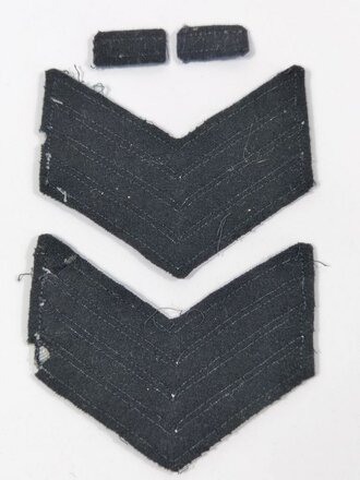 Deutschland nach 1945, Paar Polizei Dienstgradabzeichen...