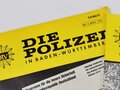 9 Stück Zeitungen Polizei aus den 70iger Jahren