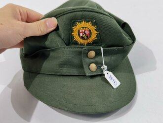 Feldmütze Polizei Rheinland-Pfalz datiert 1980, Kopfgrösse 57 1/2