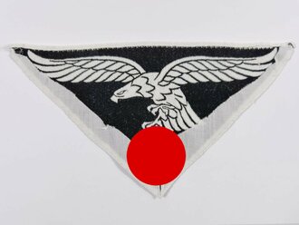 Luftwaffe, großer Adler für das Sporthemd in sehr gutem Zustand