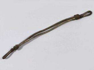 Mützenkordel für eine Schirmmütze III.Reich, Gesamtlänge 30cm