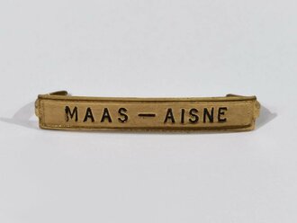 Gefechtsspange "Maas-Aisne" zur Kyffhäuser-Kriegsdenkmünze 1914-1918
