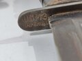 U.S.  WWII M3 trench knife by Imperial, in USM8 scabbard. Used