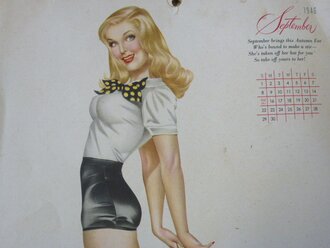 Varga Kalender Original 1946, Januar, Februar und...