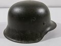 Heer, Stahlhelm Modell 1942. In allen Teilen originales und zusammengehöriges Stück