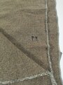 U.S. WWII wool blanket, used, incomplete