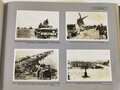 "Grossdeutschland im Weltgeschehen - Tagesbildberichte 1942"  mit 320 einmontierte Fotos in Postkartengröße von Heinrich Hoffmann