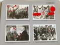 "Grossdeutschland im Weltgeschehen - Tagesbildberichte 1942"  mit 320 einmontierte Fotos in Postkartengröße von Heinrich Hoffmann