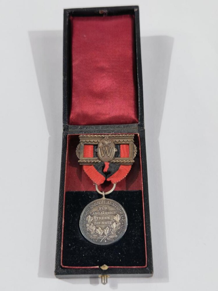 Württemberg Anerkennungsmedaille der KönigKarlJubiläumsstiftung 1.F