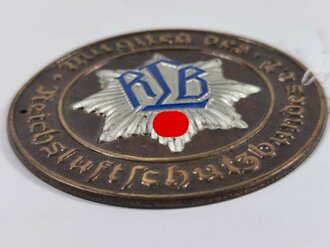 Türplakette Mitglied des Reichsluftschutzbundes 80mm