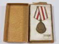 Rumänien, Medaille zum 20. Jahrestag des befreiten Vaterlandes in leicht beschädigtem Etui