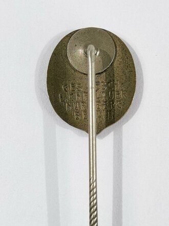 Deutsches Fahrerabzeichen in Bronze, Miniatur 16mm, Lauer Nürnberg