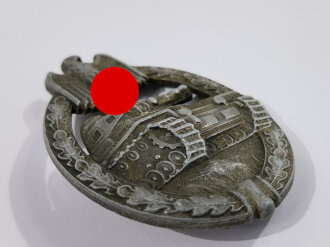 Panzerkampfabzeichen in bronze, Hersteller "HA"...