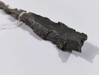 1. Weltkrieg, Brieföffner aus Granatsplitter, Gesamtlänge 21cm